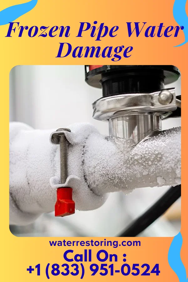 Frozen Pipe Water Damage in Revere, MN